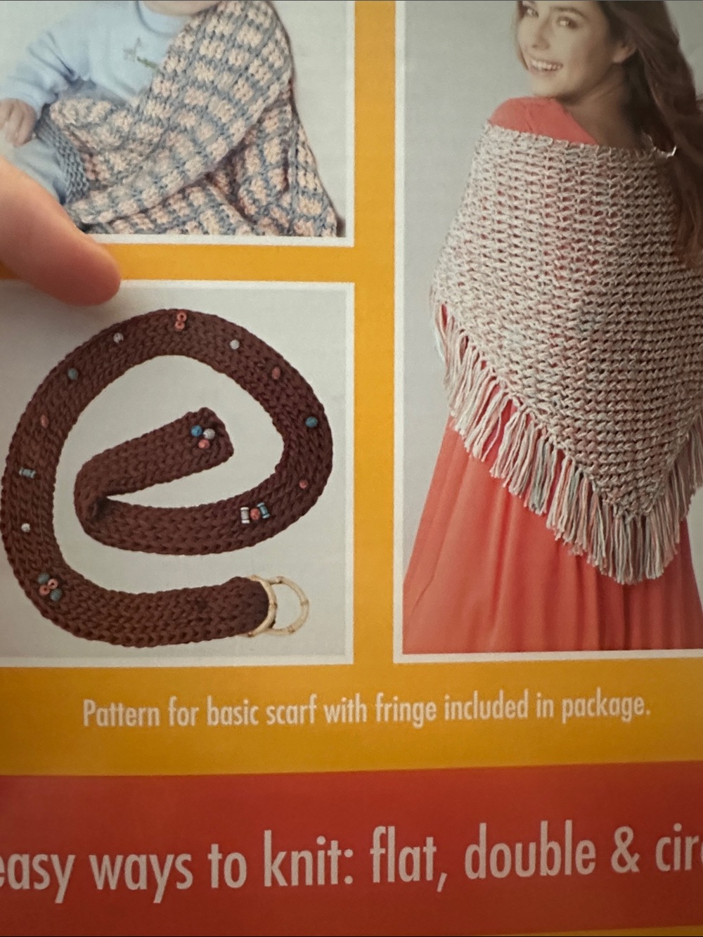 Boye Long Loom Set - scarf making kit 1 - Picture 7 of 7